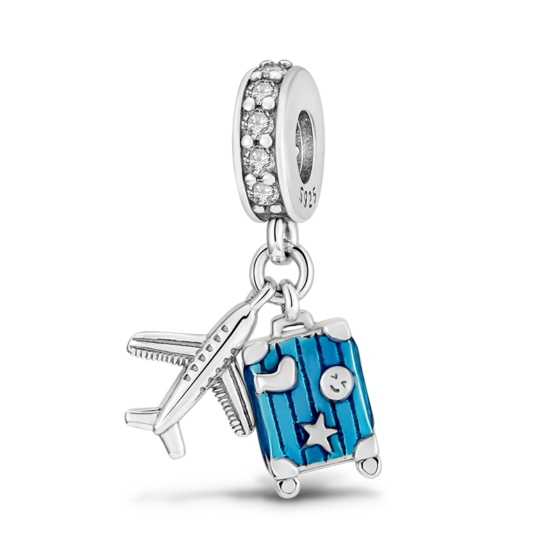 Conjunto de Charms en Plata de Ley 925