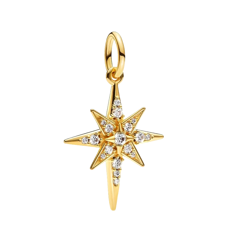 Conjunto de Charms Colgantes en color Oro