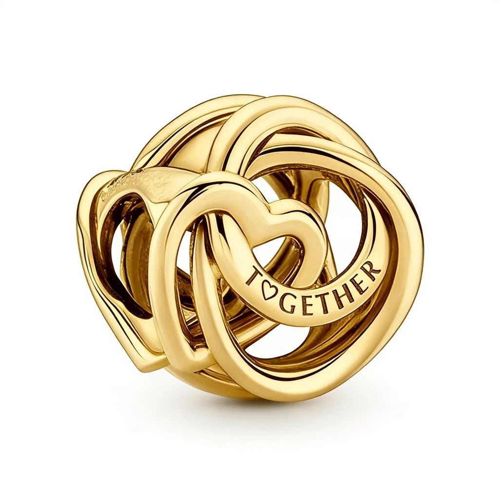 Conjunto de Charms en color Oro