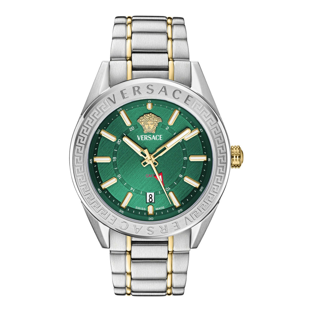 Versace VEAFA0524 V-Code GMT reloj para hombre